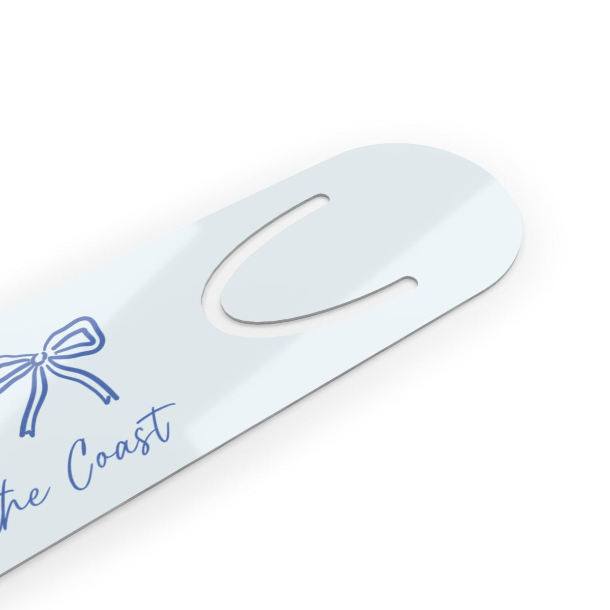 Seashell Stack and Bow Bookmark | Metal Corner Bookmark, Beach Reading Accessory