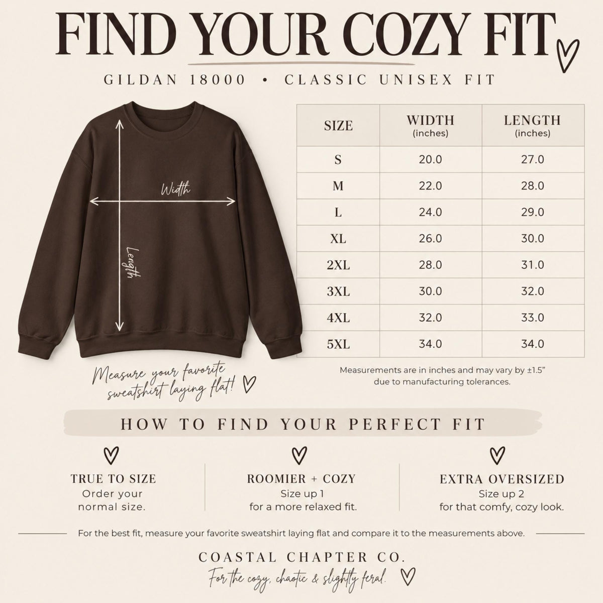 Cozy & Chaotic Crewneck Sweatshirt, Funny Mom Gift, Comfy Fall Pullover, Gift for Her