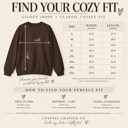 Cozy & Chaotic Crewneck Sweatshirt, Funny Mom Gift, Comfy Fall Pullover, Gift for Her