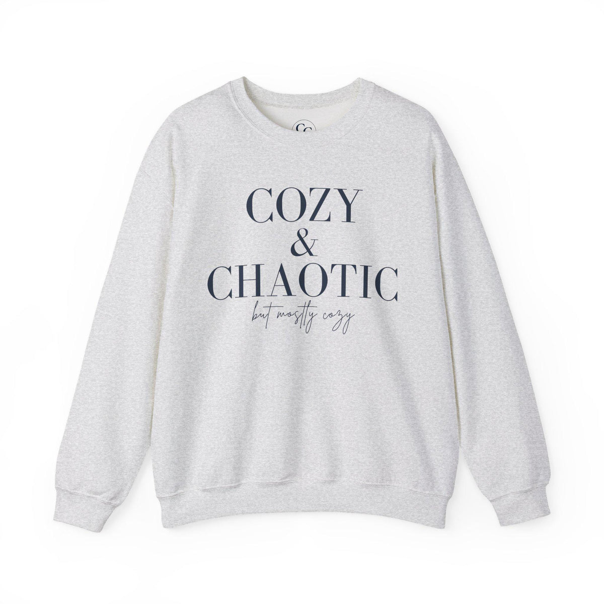 Cozy & Chaotic Crewneck Sweatshirt, Funny Mom Gift, Comfy Fall Pullover, Gift for Her