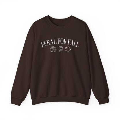 Feral for Fall Sweatshirt | Cozy Fall Crewneck