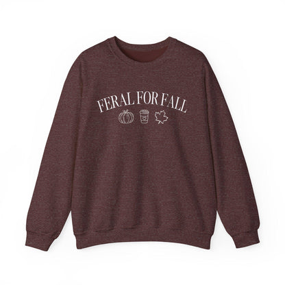 Feral for Fall Sweatshirt | Cozy Fall Crewneck