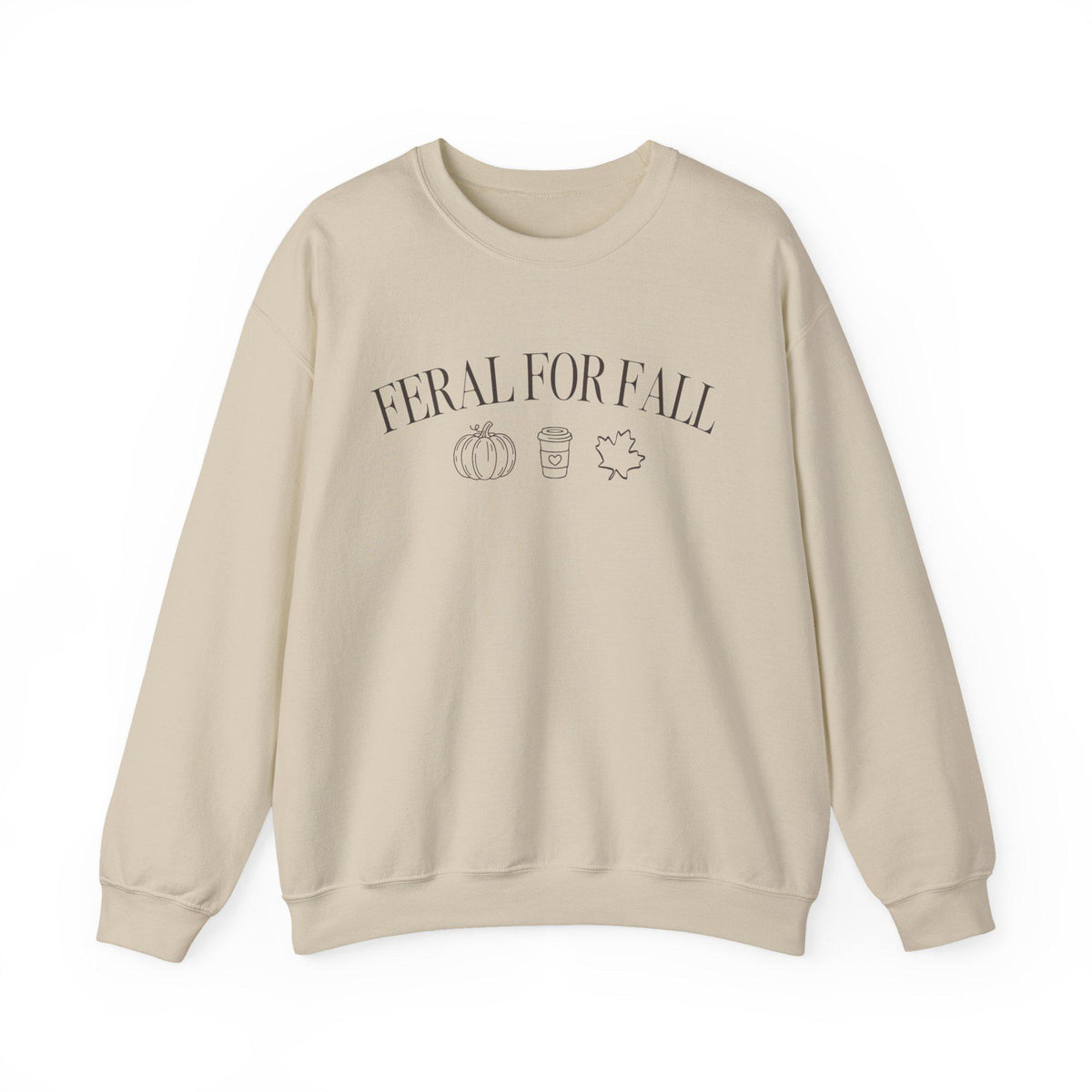 Feral for Fall Sweatshirt | Cozy Fall Crewneck
